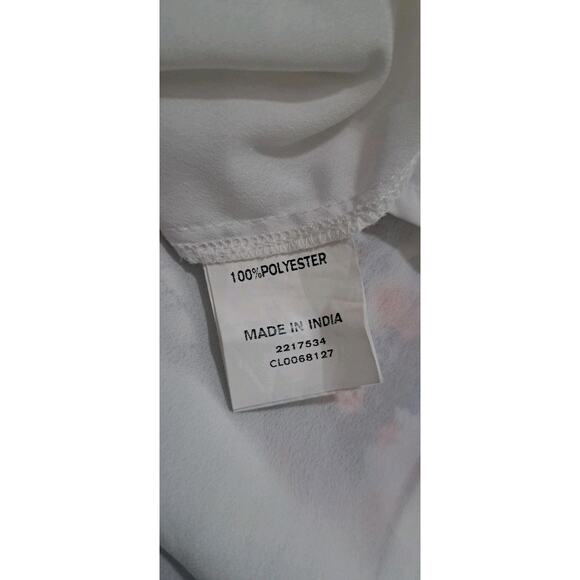 eShakti Wayward Fancies Dress Womens Sz 8 M Crepe Elephant Orange Sleeveless - Picture 12 of 13